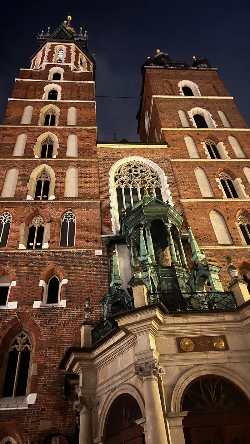 La basilique Sainte-Marie, le premier soir