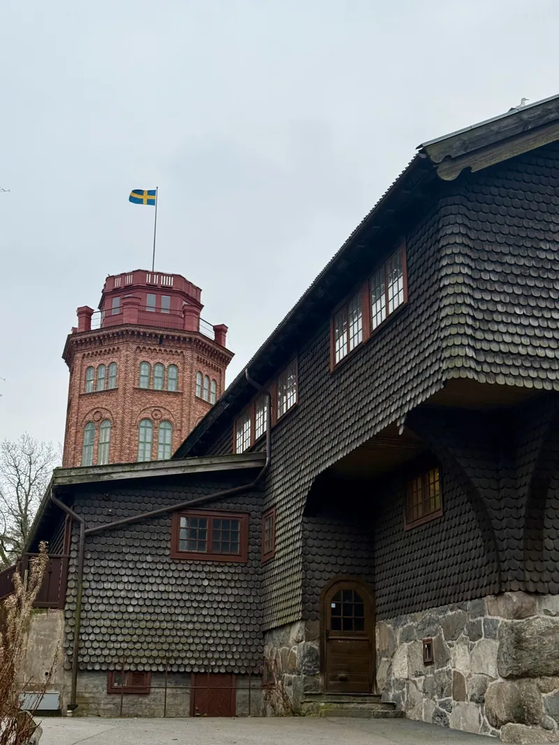 La tour de Bredablick, à Skansen