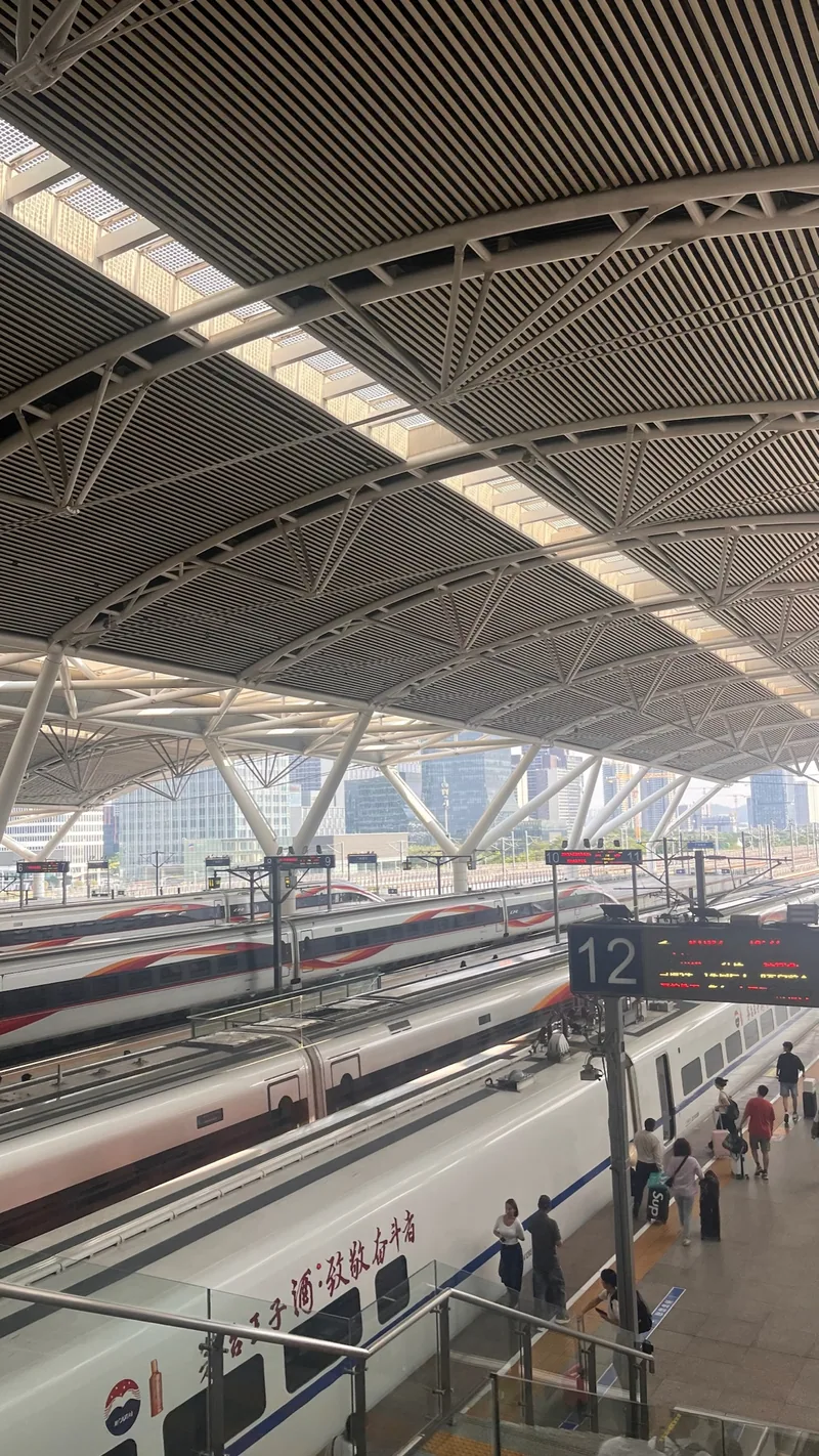 La gare de Canton Sud