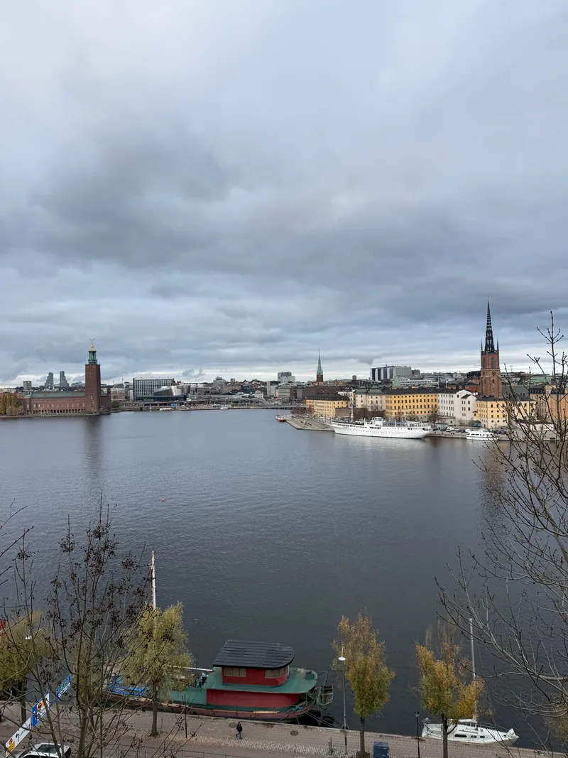 Gamla Stan depuis Monteliusvägen